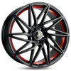 Janta aliaj Keskin Tuning KT20 8.5x20 5x112 ET30 BPRI - Black Painted Red Inside