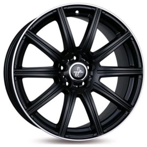 Janta aliaj Keskin Tuning KT16 8.0x18 5x112 ET45 MBLP - Matt Black Lip Polish