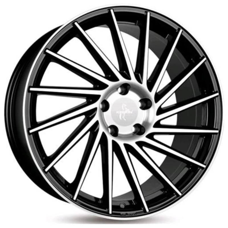 Janta aliaj Keskin Tuning KT17 8.0x18 5x112 ET30 BFP - Black Front Polish