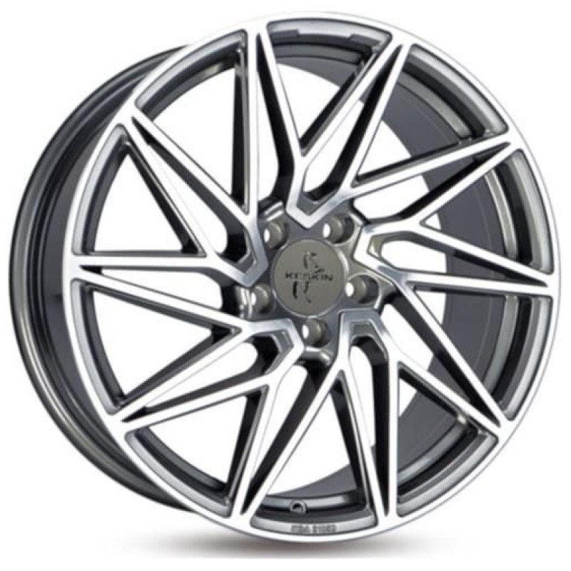 Janta aliaj Keskin Tuning KT20 8.5x19 5x112 ET30 PFP - Palladium front polish