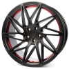 Janta aliaj Keskin Tuning KT20 8.5x19 5x112 ET45 MBRI - MATT BLACK RED INSIDE