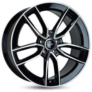 Janta aliaj Keskin Tuning KT21 8.5x19 5x112 ET30 BFP - Black Front Polish