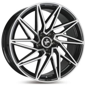 Janta aliaj Keskin Tuning KT20 8.5x20 5x112 ET45 BFP - Black Front Polish
