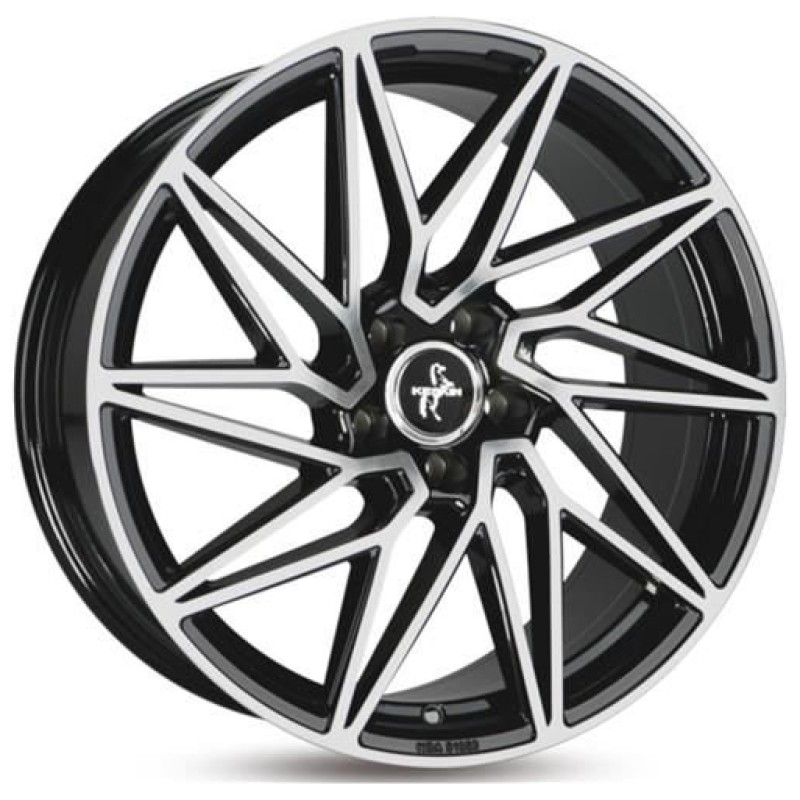 Janta aliaj Keskin Tuning KT20 8.5x20 5x112 ET45 BFP - Black Front Polish