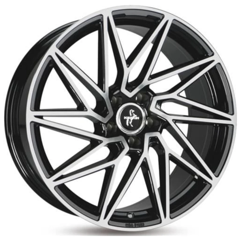 Janta aliaj Keskin Tuning KT20 8.5x20 5x112 ET45 BFP - Black Front Polish