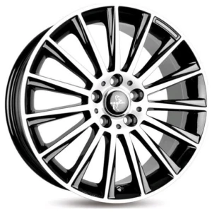 Janta aliaj Keskin Tuning KT18 8.0x18 5x112 ET45 BFP - Black Front Polish