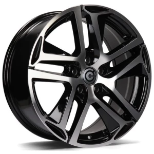 Janta aliaj Carbonado Nice 7.5x17 5x108 ET45 BFP - Black Front Polished