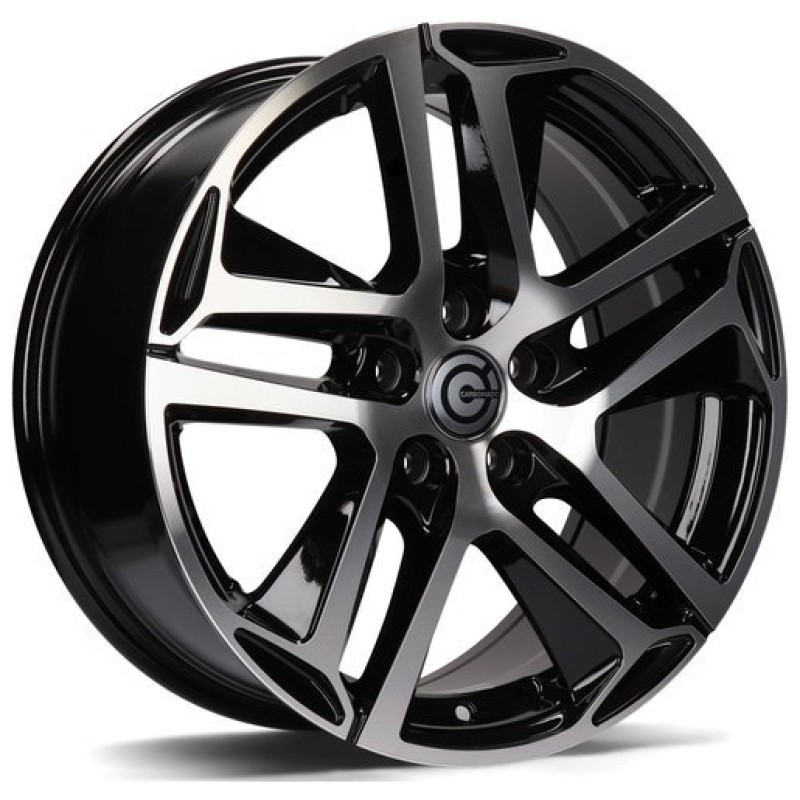 Janta aliaj Carbonado Nice 7.5x17 5x108 ET45 BFP - Black Front Polished
