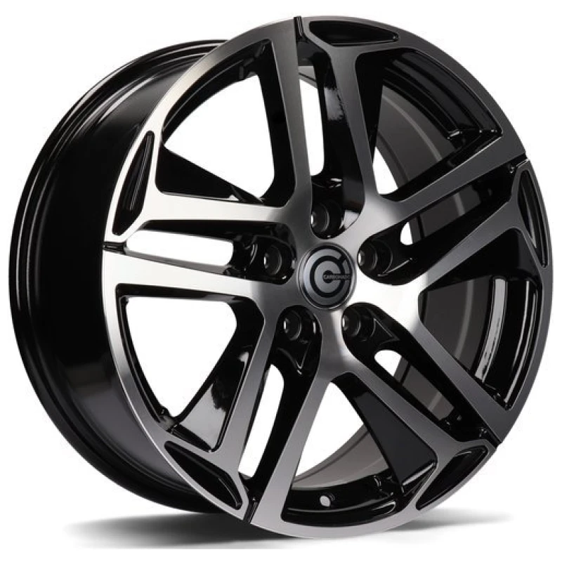 Janta aliaj Carbonado Nice 7.5x17 5x108 ET45 BFP - Black Front Polished