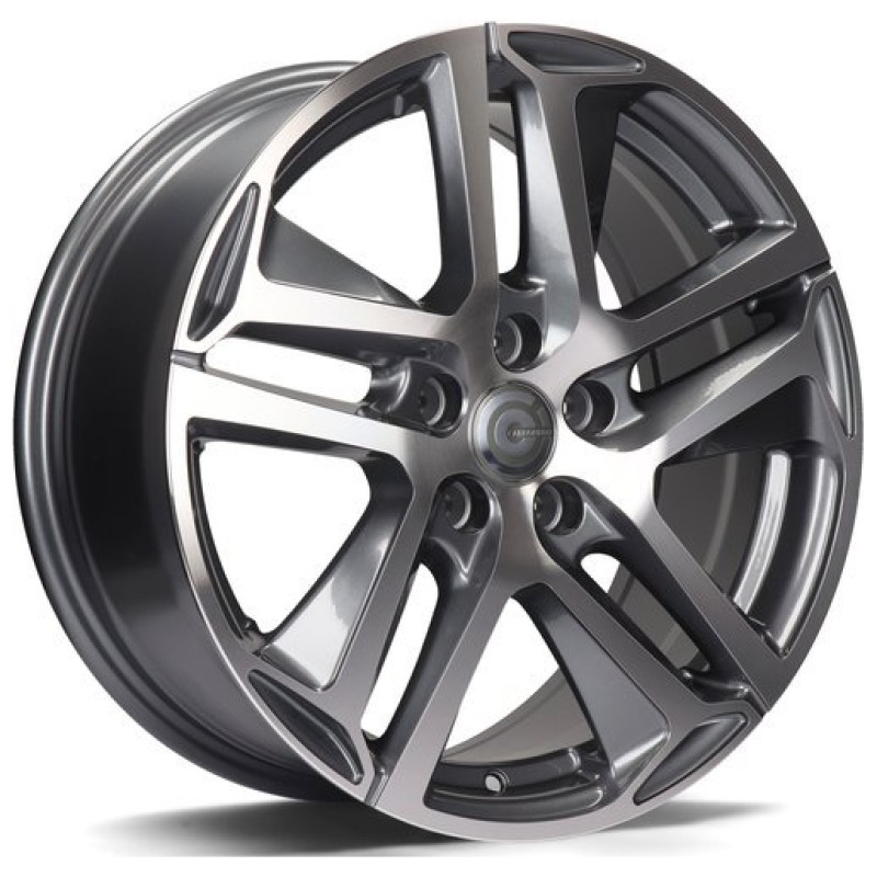 Janta aliaj Carbonado Nice 7.5x17 5x108 ET45 AFP - Anthracite Front Polished