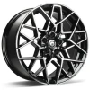 Janta aliaj Carbonado Shield 8.0x18 5x112 ET30 BFP - Black Front Polished