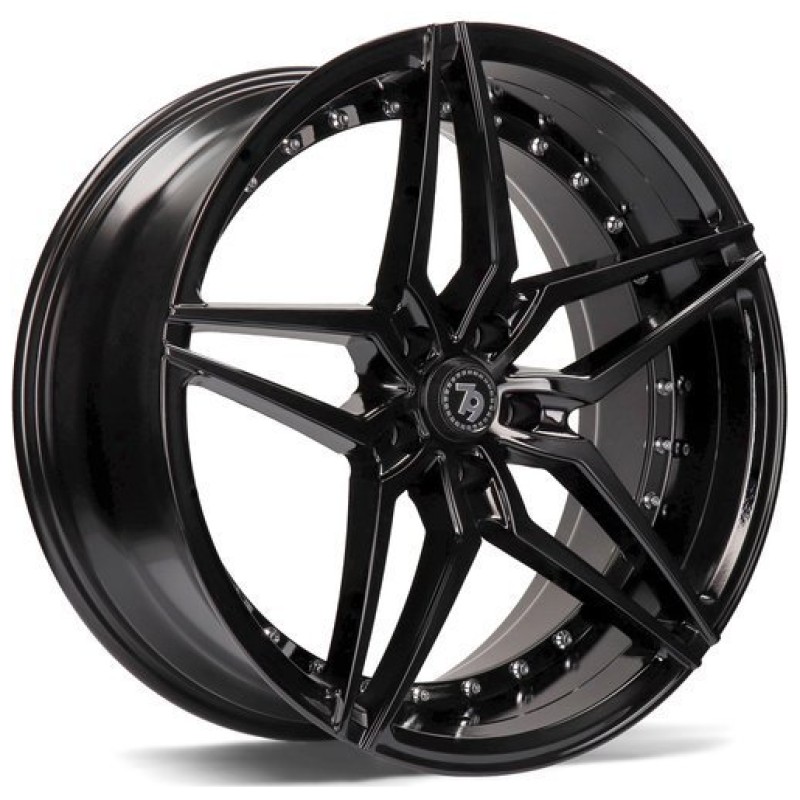 Janta aliaj seventy9 SV-AR 9.5x19 5x112 ET38 BG - Black Glossy