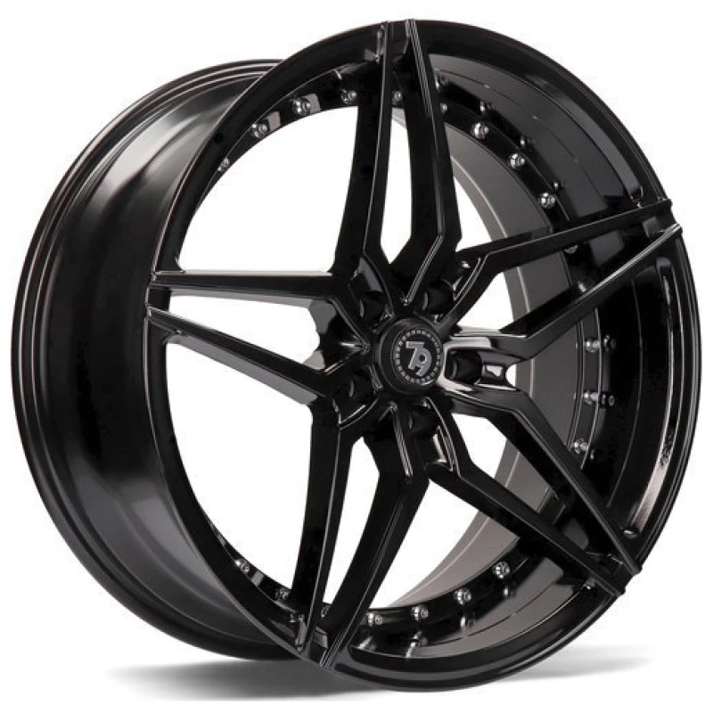 Janta aliaj seventy9 SV-AR 9.5x19 5x112 ET38 BG - Black Glossy
