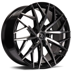 Janta aliaj seventy9 SV-C 8.0x18 5x112 ET30 BFP - Black Front Polished