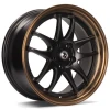 Janta aliaj seventy9 SV-I 8.0x17 5x112 ET35 DMBLB - Deep Matt Black Bronze Lip