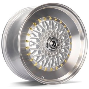 Janta aliaj seventy9 SV-F 7.0x16 4x100 ET35 SFP - Silver Front Polished