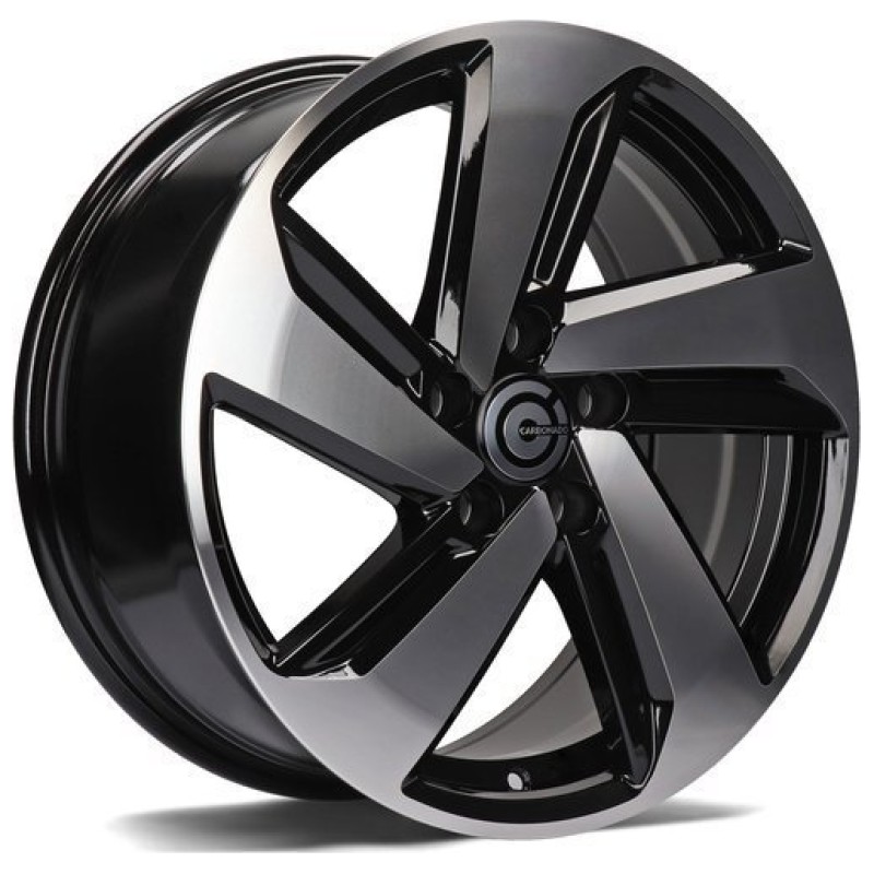 Janta aliaj Carbonado Arrow 7.5x17 5x112 ET42 BFP - Black Front Polished