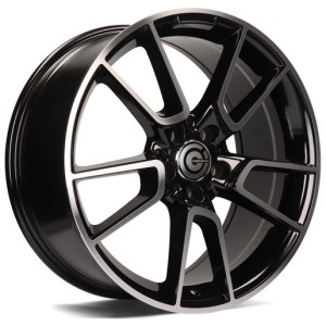 Janta aliaj Carbonado Excellent 8.5x19 5x112 ET45 BFP - Black Front Polished