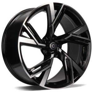 Janta aliaj Carbonado Rich 9.5x21 5x112 ET25 BFP - Black Front Polished