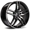 Janta aliaj Carbonado Way 9.0x19 5x112 ET45 BFP - Black Front Polished