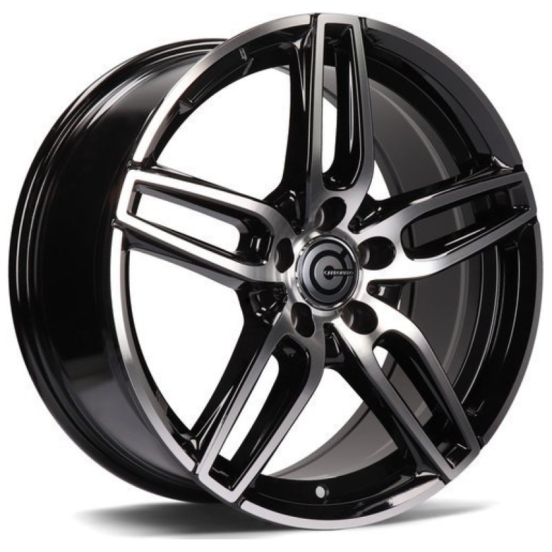 Janta aliaj Carbonado Way 9.0x19 5x112 ET45 BFP - Black Front Polished