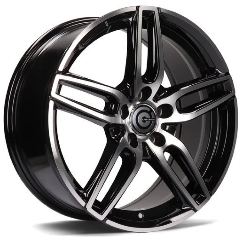 Janta aliaj Carbonado Way 9.0x19 5x112 ET45 BFP - Black Front Polished