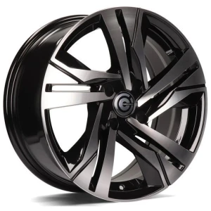 Janta aliaj Carbonado Lens 7.0x16 4x108 ET25 BFP - Black Front Polished