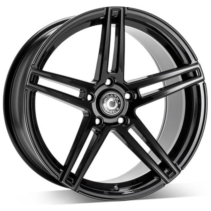 Janta aliaj Wrath Wheels WF-1 8.0x18 5x112 ET42 BLK - Black Glossy