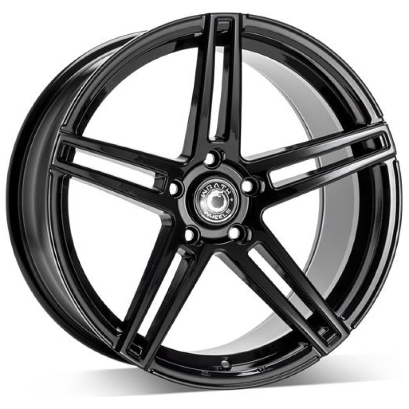 Janta aliaj Wrath Wheels WF-1 9.5x19 5x120 ET40 BLK - Black Glossy