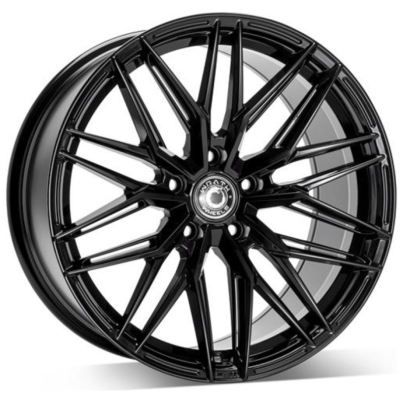 Janta aliaj Wrath Wheels WF-9 9.5x19 5x120 ET40 BLK - Black Glossy