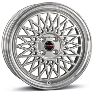 Janta aliaj Borbet B 7.0x17 4x100 ET38 SRP - Silver Rim Polished