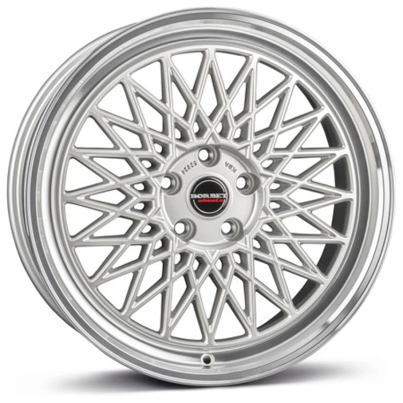 Janta aliaj Borbet B 8.0x17 5x112 ET30 SRP - Silver Rim Polished