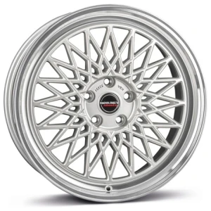 Janta aliaj Borbet B 8.0x17 5x112 ET45 SRP - Silver Rim Polished