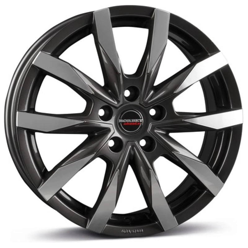 Janta aliaj Borbet CW5 7.5x18 5x120 ET53 MAGP - Mistral anthracite glossy polished