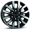 Janta aliaj Borbet CW6 6.5x16 6x130 ET62 BPM - black polished matt