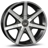 Janta aliaj Borbet CWE 7.0x16 5x130 ET38 MAGP - Mistral anthracite glossy polished