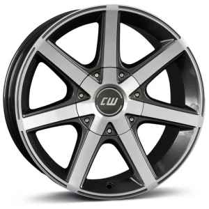 Janta aliaj Borbet CWE 7.0x16 5x130 ET38 MAGP - Mistral anthracite glossy polished