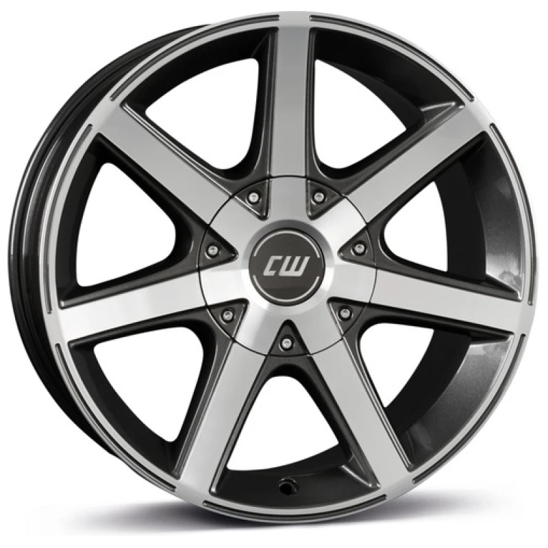 Janta aliaj Borbet CWE 7.0x16 5x130 ET38 MAGP - Mistral anthracite glossy polished