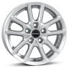 Janta aliaj Borbet W 6.0x15 5x100 ET43 CS - Crystal silver