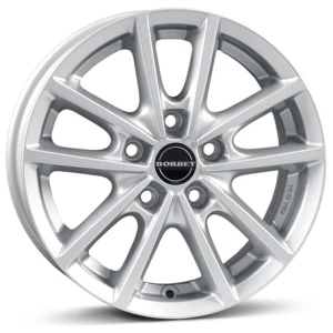 Janta aliaj Borbet W 6.0x15 5x112 ET43 CS - Crystal silver