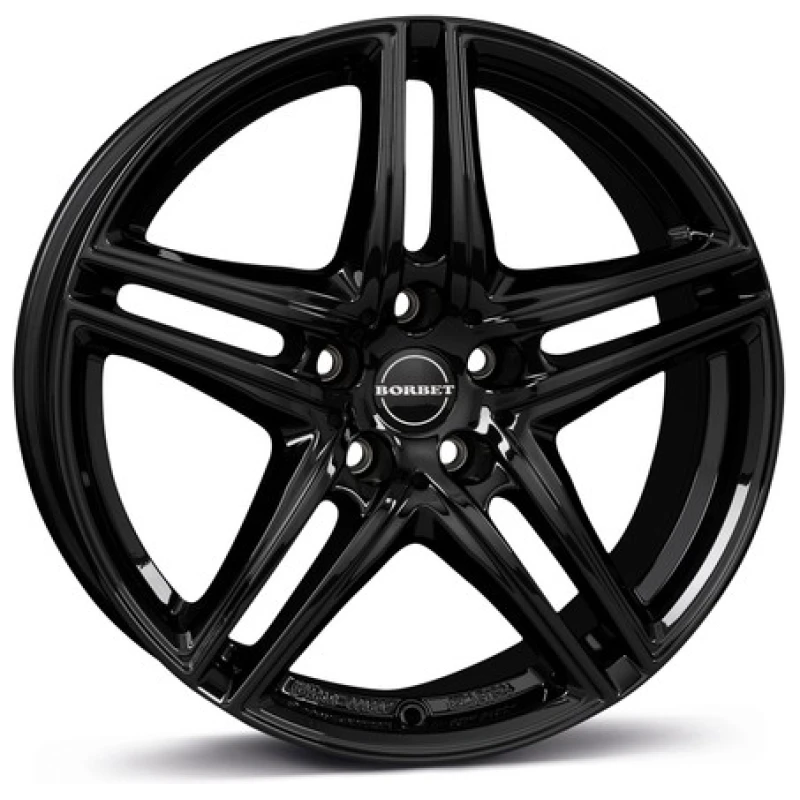 Janta aliaj Borbet XR 6.5x16 5x112 ET22 BG - Black Glossy