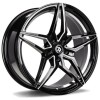 Janta aliaj seventy9 SV-A 8.0x18 5x112 ET35 BGWIL - Black Glossy Window Inner Lip