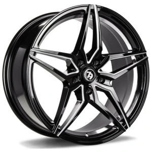 Janta aliaj seventy9 SV-A 8.0x18 5x112 ET35 BGWIL - Black Glossy Window Inner Lip