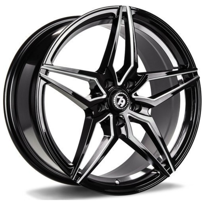 Janta aliaj seventy9 SV-A 8.0x18 5x112 ET35 BGWIL - Black Glossy Window Inner Lip