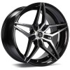 Janta aliaj seventy9 SV-A 9.0x18 5x120 ET35 BFP - Black Front Polished