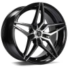 Janta aliaj seventy9 SV-A 9.0x18 5x120 ET35 BFP - Black Front Polished