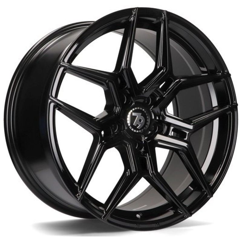 Janta aliaj seventy9 SV-B 8.0x18 5x112 ET35 BG - Black Glossy