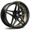Janta aliaj seventy9 SV-A 9.0x18 5x120 ET35 DMBMG - Deep Matt Black Milled Gold