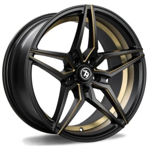 Janta aliaj seventy9 SV-A 9.0x18 5x120 ET35 DMBMG - Deep Matt Black Milled Gold