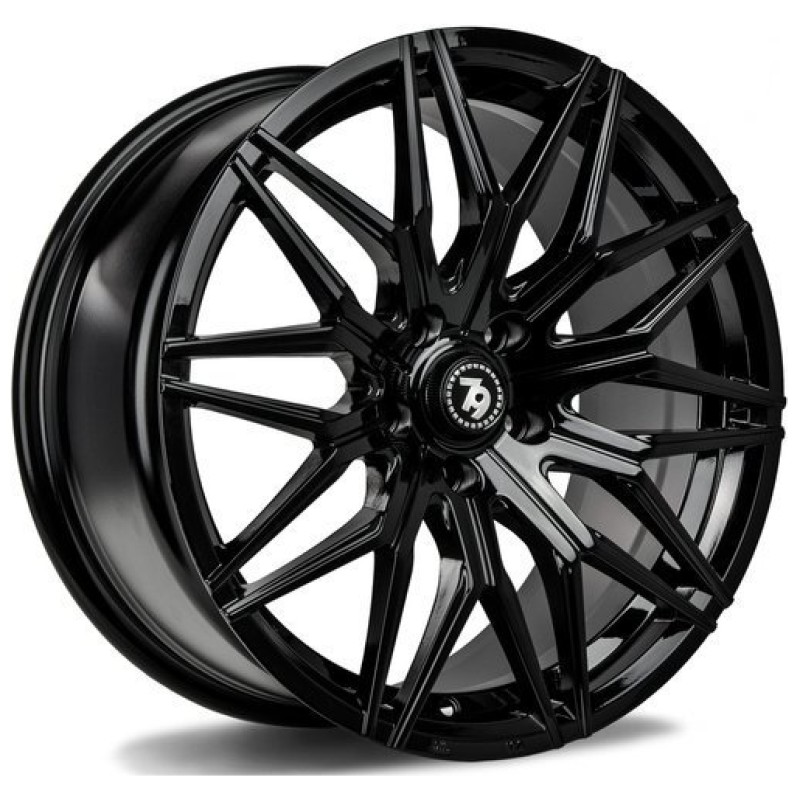Janta aliaj seventy9 SV-O 8.0x18 5x112 ET35 BG - Black Glossy